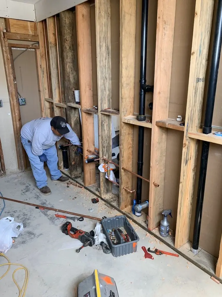 Commercial rough-in plumbing for Water Heater Replacement in Fife Heights